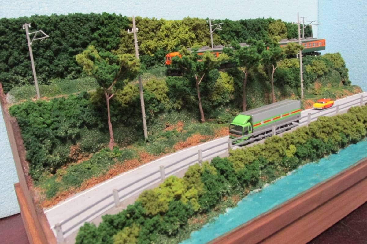 ゆめレール の鉄道風景ジオラマ えちぜん勝山線九頭竜川沿線情景 Yahoo!